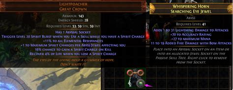 poe abyssal socket|abyss jewel poe.